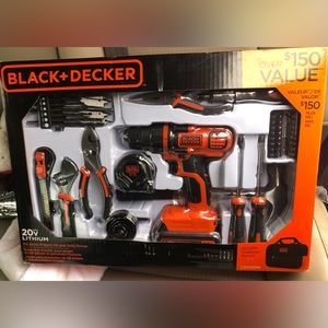 ❌SOLD❌NWT- Black & Decker 68-piece Tool Kit. New In Box. Unopened.